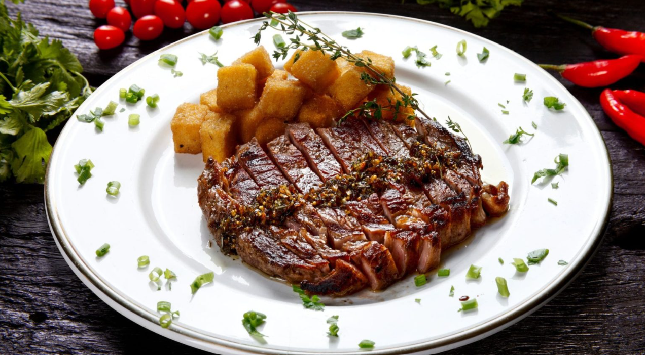 Basque grilled meat - traditional dish